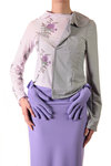flowered asymmetric jacket-shirt - COMME DES GARÇONS