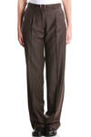 classic flannel high waist trousers - MARTIN MARGIELA