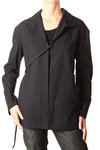 diagonal lace jacket - YOHJI YAMAMOTO
