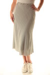crêpe flared skirt - SHU MORIYAMA