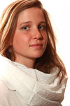 thin stripe silk scarf - TRAITS