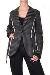 reversed stripe jacket - COMING SOON