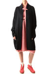 flat heavy knit coat - DANIELA GREGIS