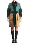 matelassé techno V neck coat - UNDERCOVER Jun Takahashi