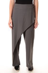 diagonal skirt trousers - ISSEY MIYAKE