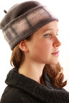 printed boiled wool beret - NAFI