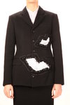 open work lips jacket - COMME DES GARÇONS