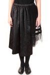 flowered satin and tulle skirt - COMME DES GARÇONS