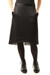 satin track skirt - Y-3