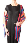 fringes multicolor scarf - PLEATS PLEASE Issey Miyake