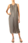 round neck draped dress - RICK OWENS LILIES