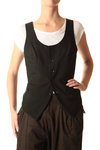 round neck vest - Y'S Yohji Yamamoto
