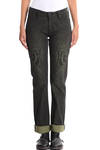 snaked jacquard jeans - ISSEY MIYAKE
