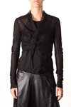 honeycomb tulle belted jacket - RICK OWENS