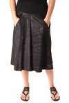 ruined leather flared skirt - RICK OWENS