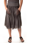organdy multilayers flared skirt - RICK OWENS