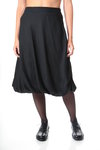 seat turned flared skirt - ISSEY MIYAKE