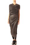 all draped golden dress - JUNYA WATANABE