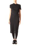 sleeveless dress with crossed back - JUNYA WATANABE