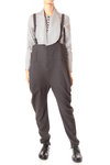 elongated pants dress - w stripe - LIMI FEU