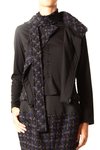jersey shirt/jacket with scarf - LIMI FEU