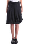 silk satin draped skirt - OYUNA