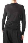 asymmetric boat neck t-shirt - OYUNA