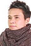 little leaf wool silk shawl - TRAITS