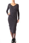 V neck tube jersey dress - RICK OWENS LILIES