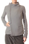 crater collar double-breasted jacket - RICK OWENS