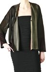 three striped large cardigan - ISSEY MIYAKE