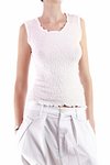 crumpled sleeveless t-shirt - CAULIFLOWER Issey Miyake