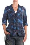 flowers printed silk classic jacket - COMING SOON
