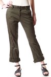 turned-up cotton trousers - COMING SOON