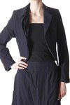 all heterogeneous polyester fabric jacket - COMME DES GARÇONS