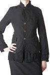 statified effect jacket on longer shirt - COMME des GARÇONS - COMME des GARÇONS