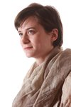 large striped linen shawl - DANIELA GREGIS