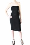 close fitting stretch sheath dress - ISSEY MIYAKE