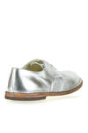 'derby' shoe in cowhide metallic leather - DANIELA GREGIS 
