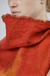 maglia a rettangolo asimmetrico in nuno-feltro di lana merino e seta - AGOSTINA ZWILLING 